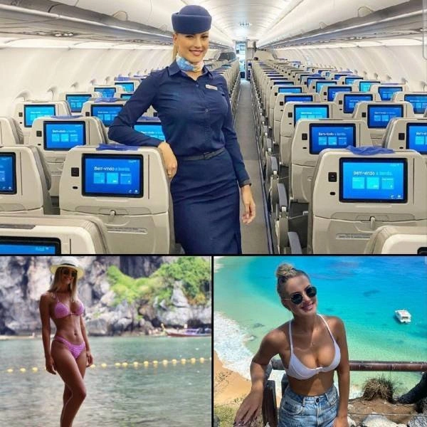 Стюардеси в у формі та без неї (20 фото) – фото 19