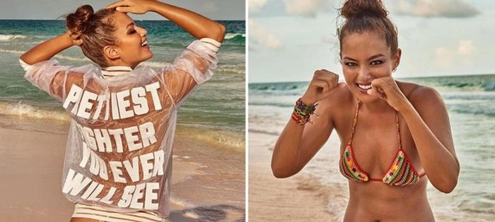 Модель і боєць муай тай Мія Кан знялася для журналу Sports Illustrated (11 фото) – фото 3