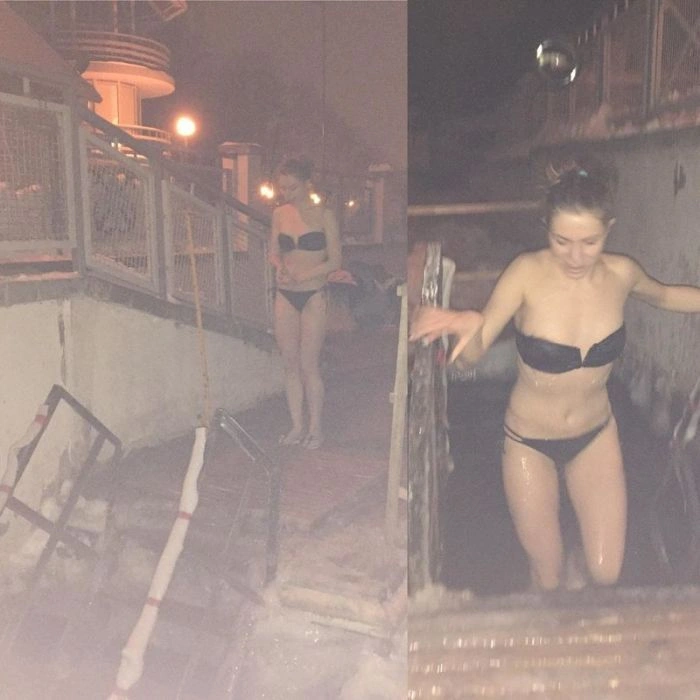 Хрещенське купання православних красунь (39 фото) – фото 10