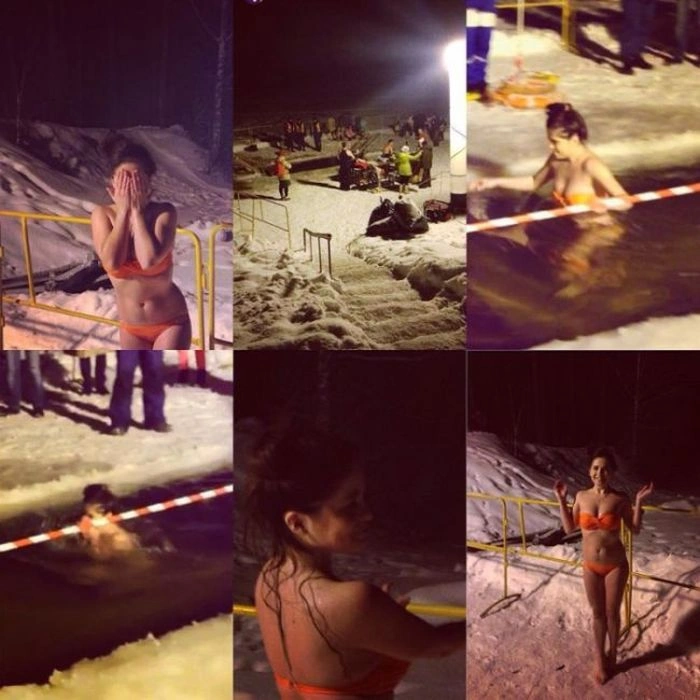 Хрещенське купання православних красунь (39 фото) – фото 33