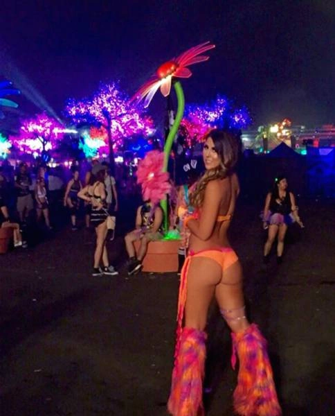 Дівчата музичного фестивалю Electric Daisy Carnival (37 фото)