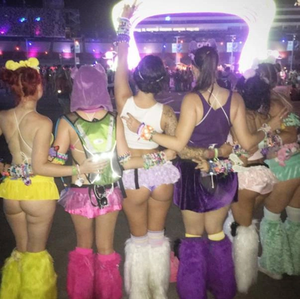 Дівчата музичного фестивалю Electric Daisy Carnival (37 фото)