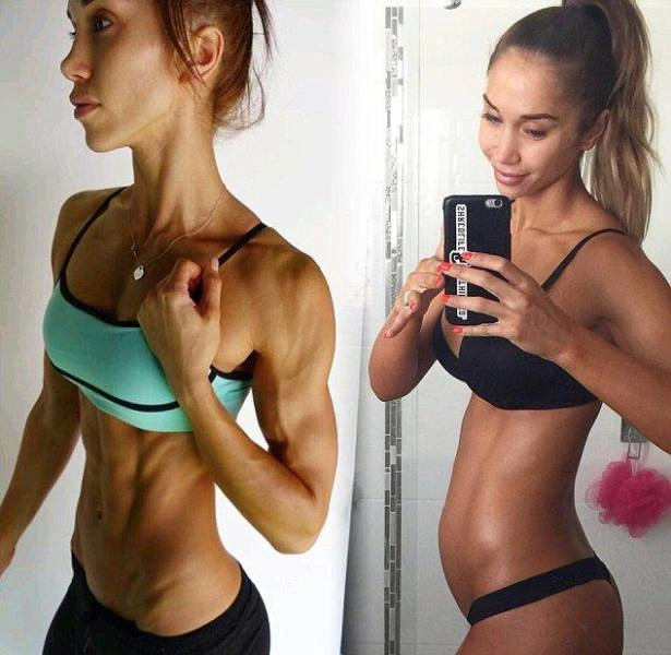 Австралійська фітнес-модель тренується на 8-му місяці вагітності (20 фото) – фото 20