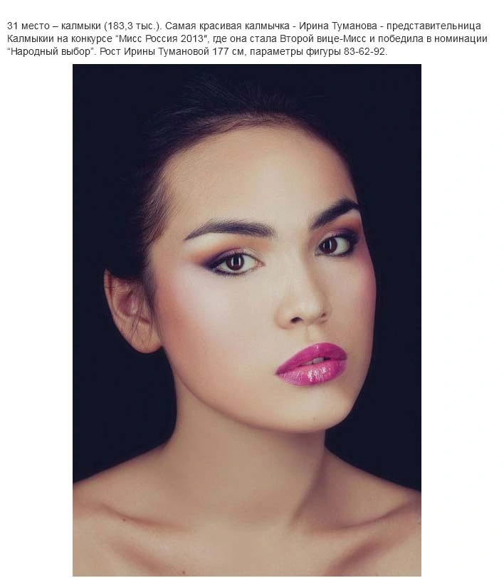 Найкрасивіші представниці різних народів Росії (39 фото) – фото 11