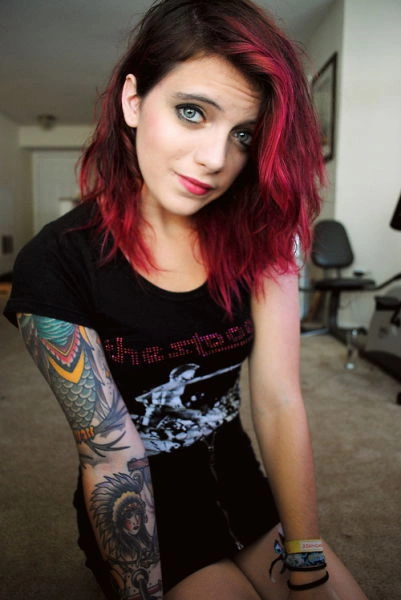 Красиві татуювання на струнких дівчатах (50 фото) – фото 39