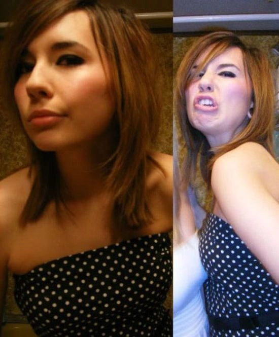 Дівчата вигинаються і гримасують (52 фото) – фото 1