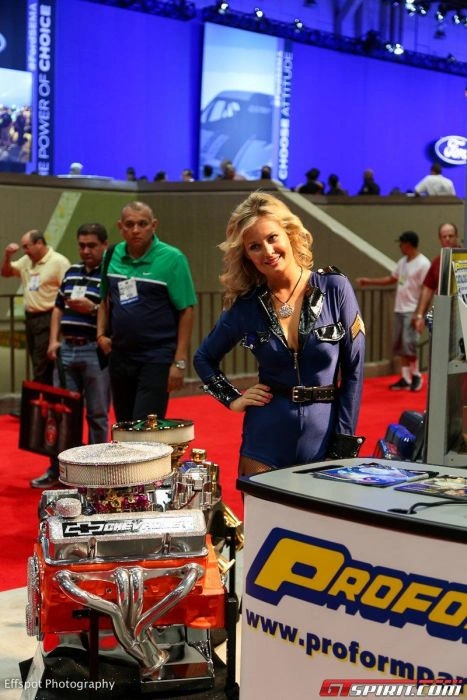 Гарні дівчата з автомобільної виставки SEMA 2012 (40 фото) – фото 22