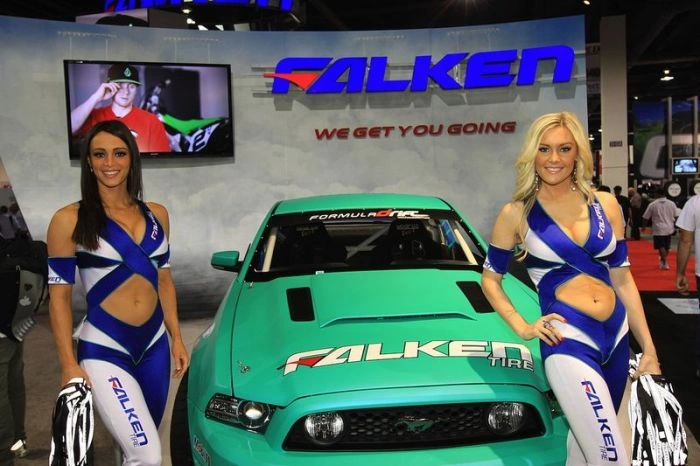 Гарні дівчата з автомобільної виставки SEMA 2012 (40 фото) – фото 35