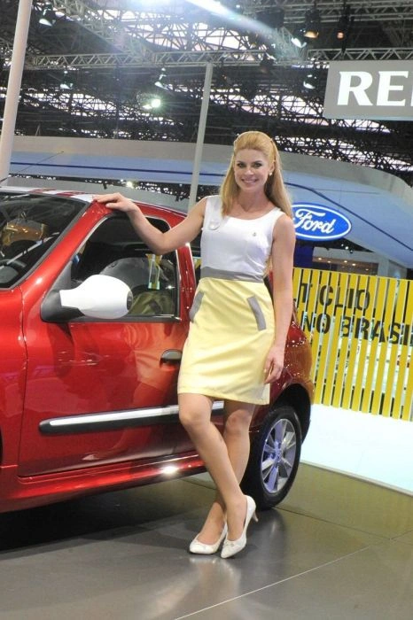 Дівчата з автовиставки в Сан-Паулу (45 фото) – фото 29