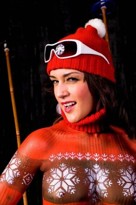 Дівчата на снігу (33 фото) – фото 6