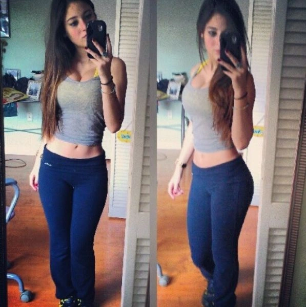 Дівчата в тренувальних лосинах (49 фото) – фото 10