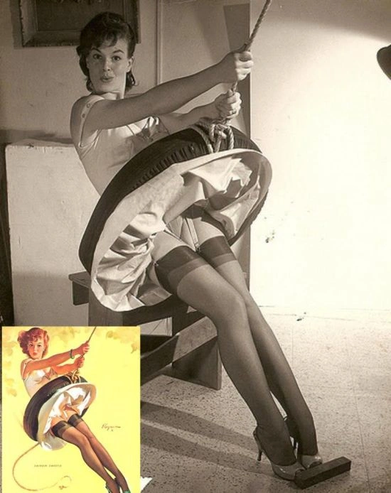 Пін-ап дівчата та їх реальні прототипи (9 фото) – фото 7