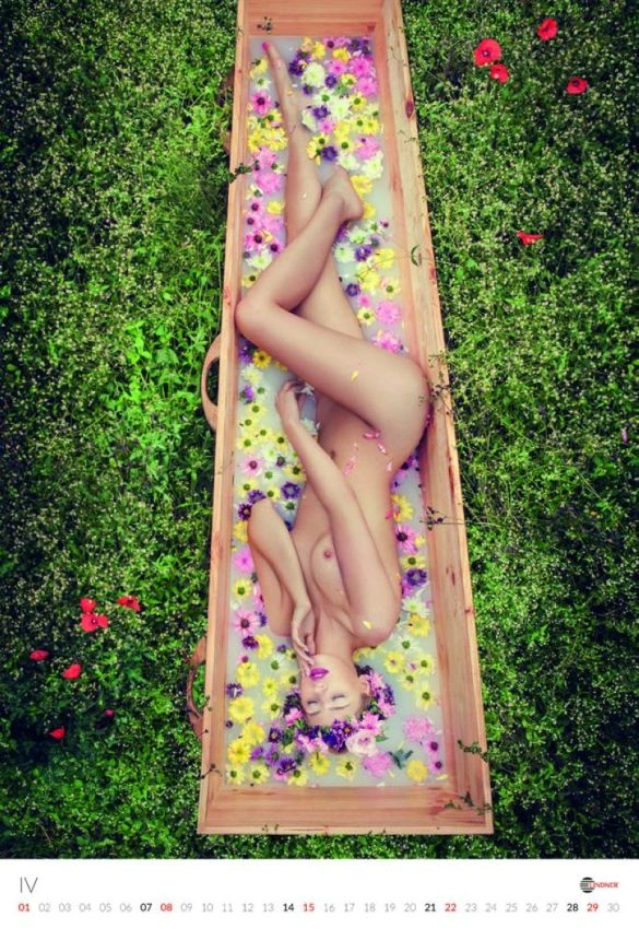 Еротичний календар польського виробника гробів (13 фото) – фото 5