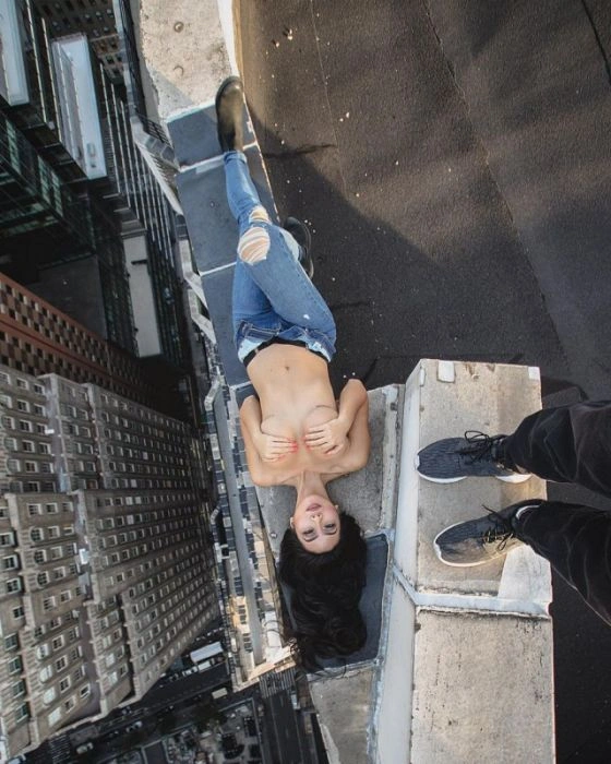 "Красуня і Нью-Йорк" - захоплююча фотосесія на дахах хмарочосів (23 фото) – фото 18