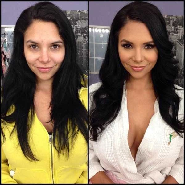 Моделі Playboy з макіяжем і без (18 фото) – фото 6