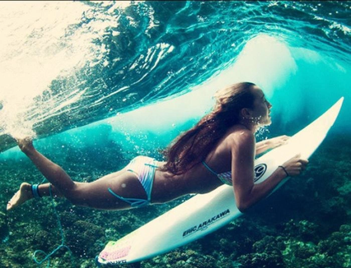 Оригінальні знімки дівчат під водою (55 фото)