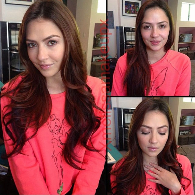 Порноактриси "перед і після макіяжу" (26 фото) – фото 16