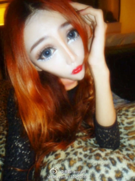 Тіна Леопард - блогерка, яка стала відомою завдяки незвичайній формі обличчя (18 фото) – фото 10