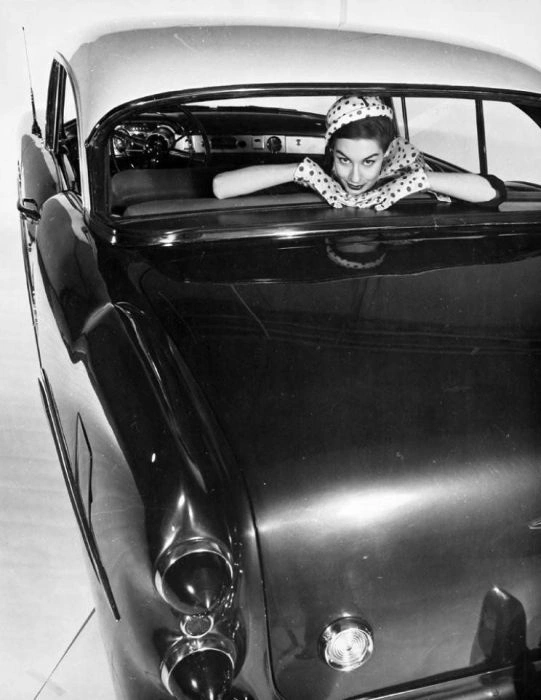 Сексуальні дівчата та ретро автомобілі (64 фото) – фото 8