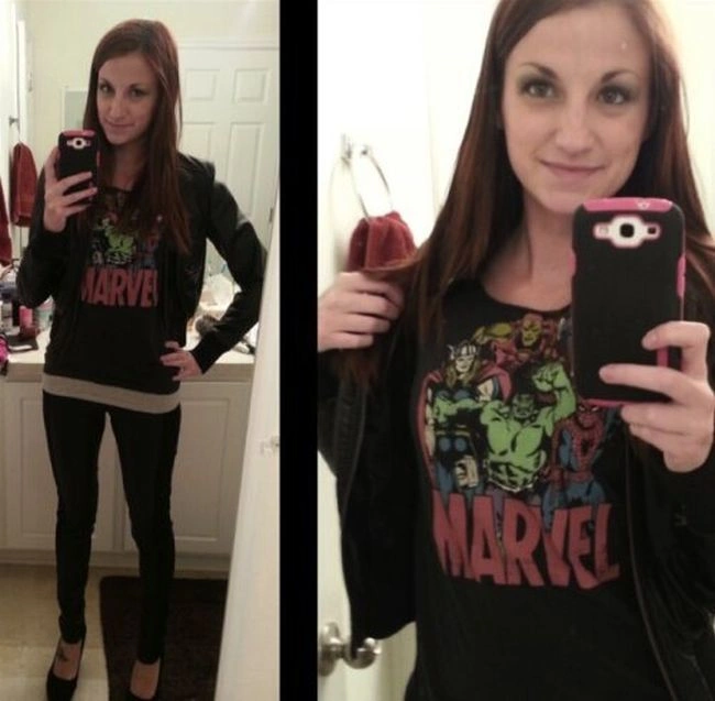 Гарні дівчата перед дзеркалом (45 фото) – фото 33