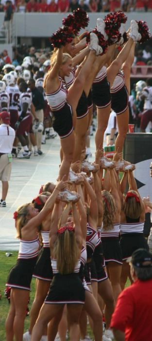 Спортивні дівчата з групи підтримки (55 фото) – фото 20