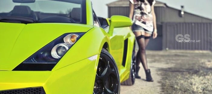 Сексуальні дівчата та заряджені автомобілі (80 фото) – фото 44