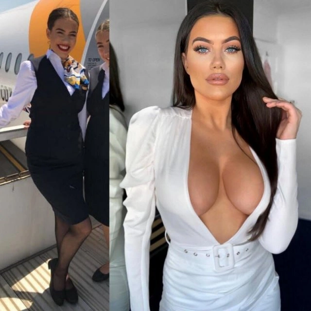 Стюардеси в уніформі та без неї (25 фото) – фото 4