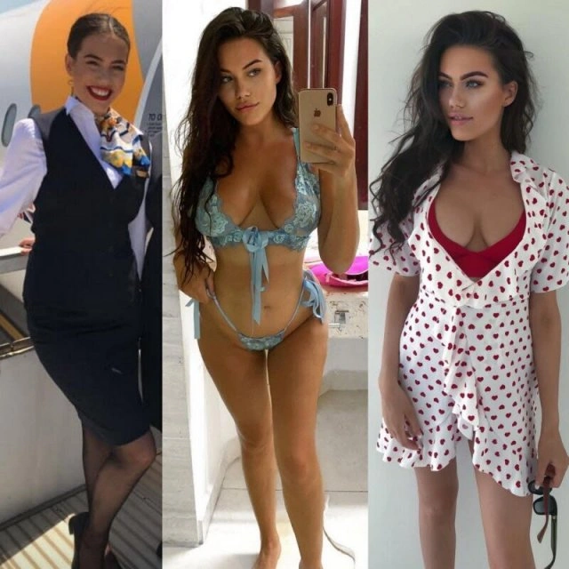 Стюардеси в уніформі та без неї (25 фото) – фото 20