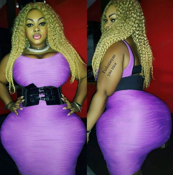 Африканська модель відома завдяки об'ємним формам (20 фото) – фото 6