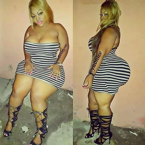 Африканська модель відома завдяки об'ємним формам (20 фото) – фото 7