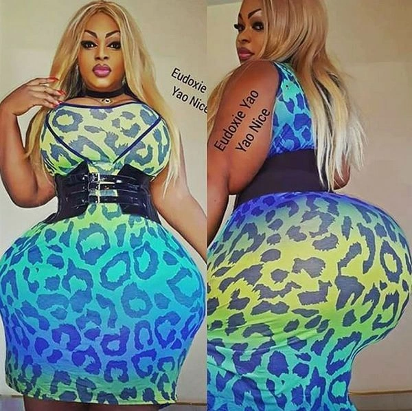 Африканська модель відома завдяки об'ємним формам (20 фото) – фото 8
