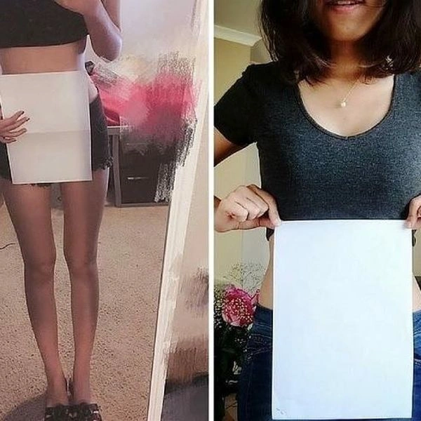 Китаянки демонструють стрімкість талії за допомогою аркуша паперу А4 (26 фото) – фото 2