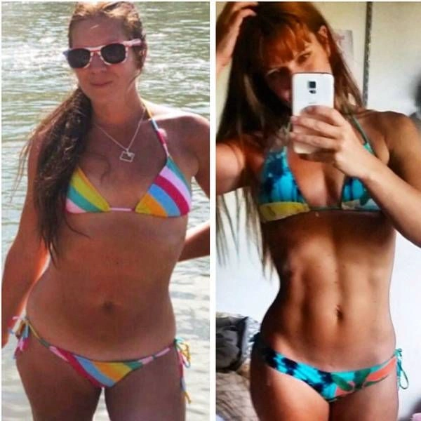 Дівчата показують результати тренувань у фітнесі (45 фото)