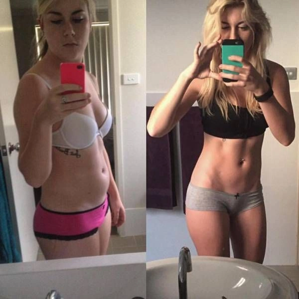 Дівчата показують результати тренувань у фітнесі (45 фото) – фото 27