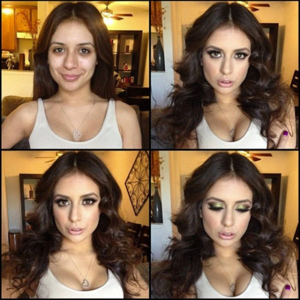 Дівчата помітно змінилися завдяки макіяжу (23 фото) – фото 6