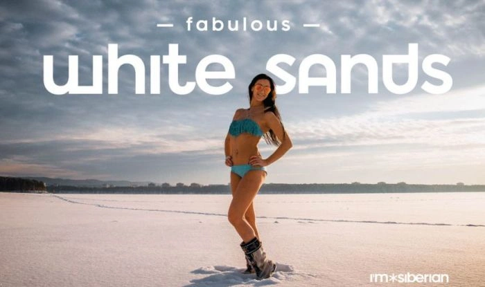 Дівчата з Сибіру фотографуються у купальниках на снігу (9 фото) – фото 8