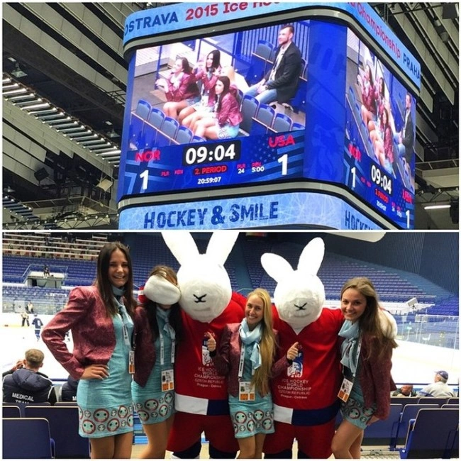 Милі вболівальниці на хокеї (34 фото) – фото 7