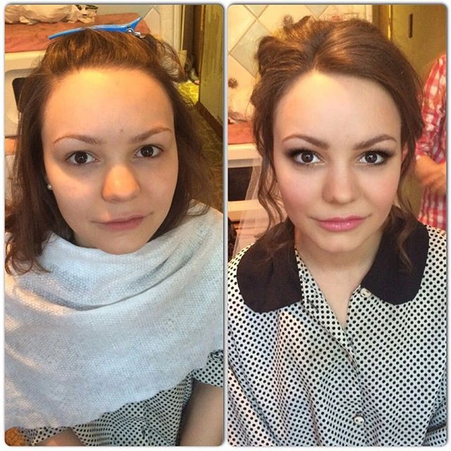 Трансформація дівчат за допомогою макіяжу (23 фото) – фото 2