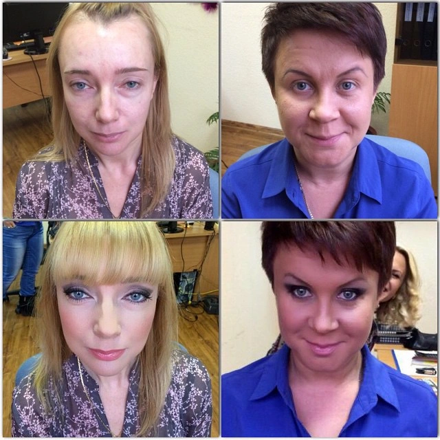 Трансформація дівчат за допомогою макіяжу (23 фото) – фото 17