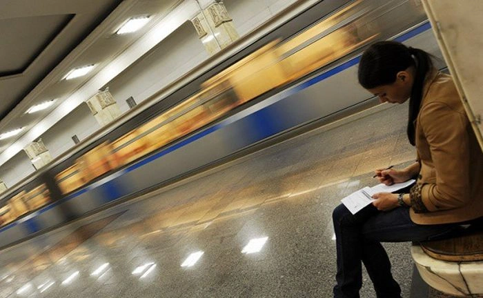 Пасажирки метро в Росії (40 фото) – фото 37