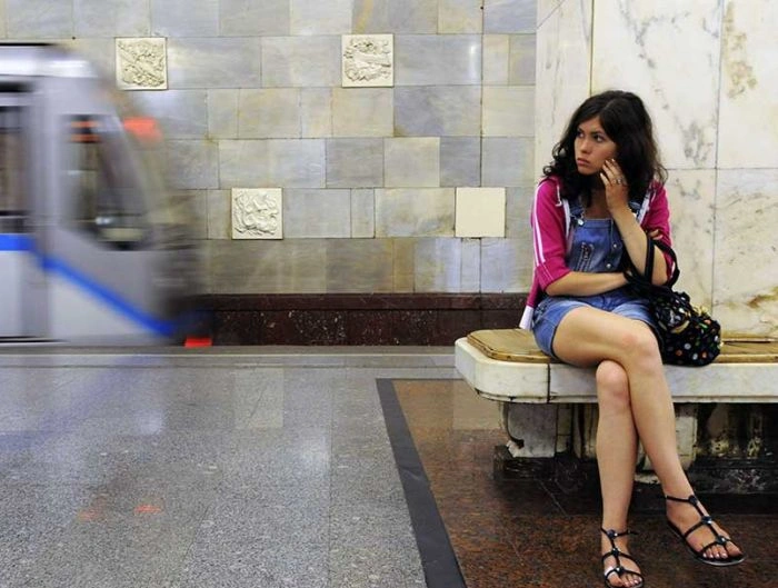Пасажирки метро в Росії (40 фото) – фото 40