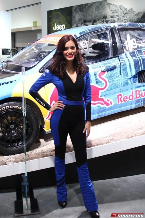 Гарні дівчата з автовиставки в Лос-Анджелесі (36 фото) – фото 2