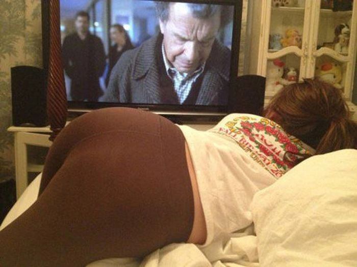 Дівчата в облягаючих лосинах. Частина 3 (62 фото) – фото 53