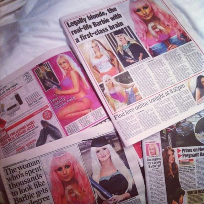 Дівчина, що заманічена красою ляльки Барбі (25 фото) – фото 17