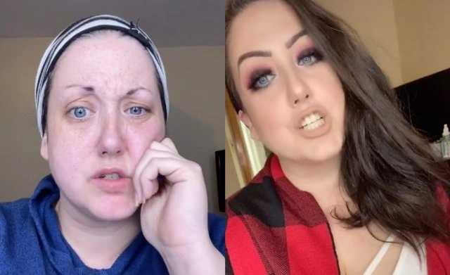 "Красуні" з TikTok показали, як виглядають без тонни косметики і фільтрів (10 фото) – фото 6