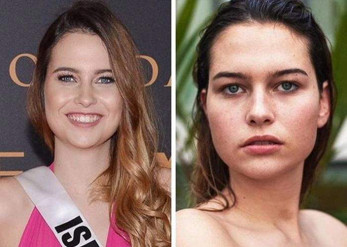 Учасниці конкурсу "Міс Всесвіт" з косметикою та без (14 фото) – фото 4