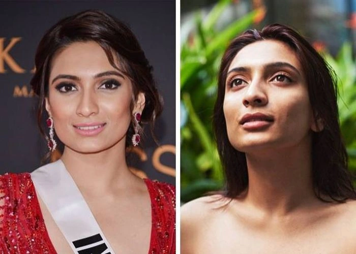 Учасниці конкурсу "Міс Всесвіт" з косметикою та без (14 фото) – фото 6