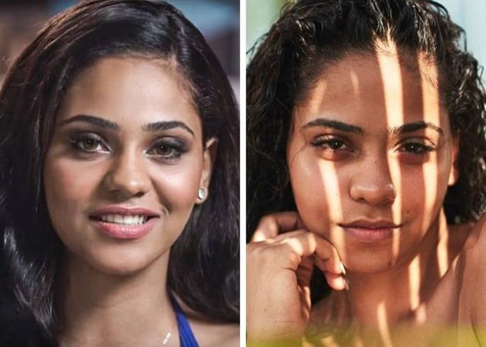 Учасниці конкурсу "Міс Всесвіт" з косметикою та без (14 фото) – фото 9