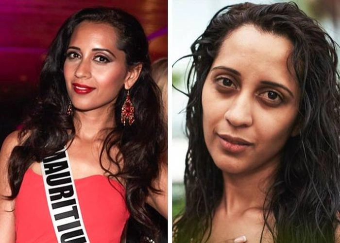 Учасниці конкурсу "Міс Всесвіт" з косметикою та без (14 фото) – фото 10