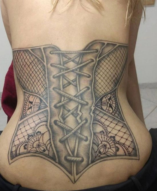 Татуювання у вигляді корсету (14 фото) – фото 2